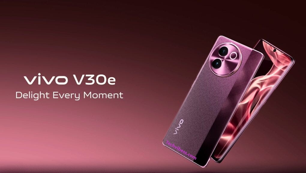 Vivo V30e Full view